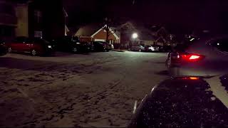Let it snow, Dublin, Ohio | Snowy night | snow | Dublin, Ohio | SamSum Channel