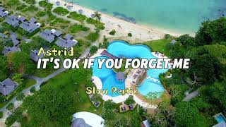 Astrid S - It´s Ok If You Forget Me - Slow Remix