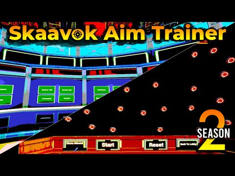 SKAAVOK AIM TRAINING (CHAPTER 2) - Fortnite Creative Map Code