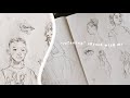 Sketching from imagination   asmr and no music