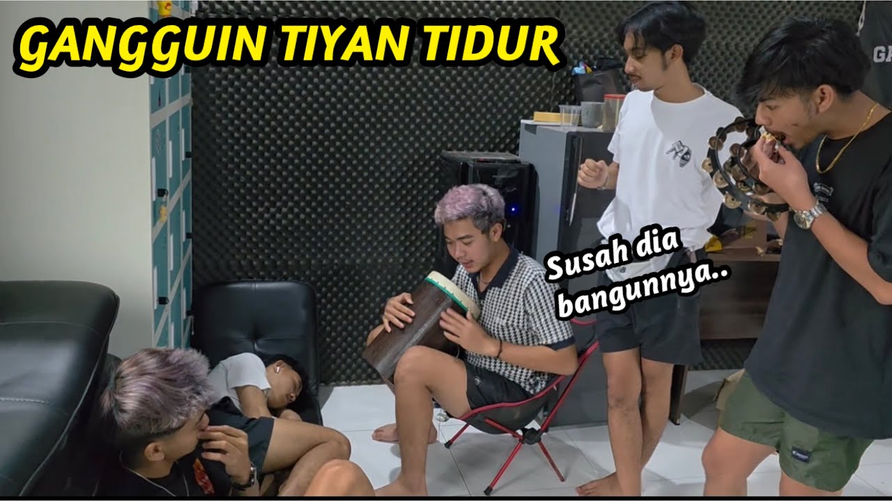 GANGGUIN TIYAN TIDUR..TERNYATA DIA BISA BANGUN HANYA DENGAN SUARA INI..!!