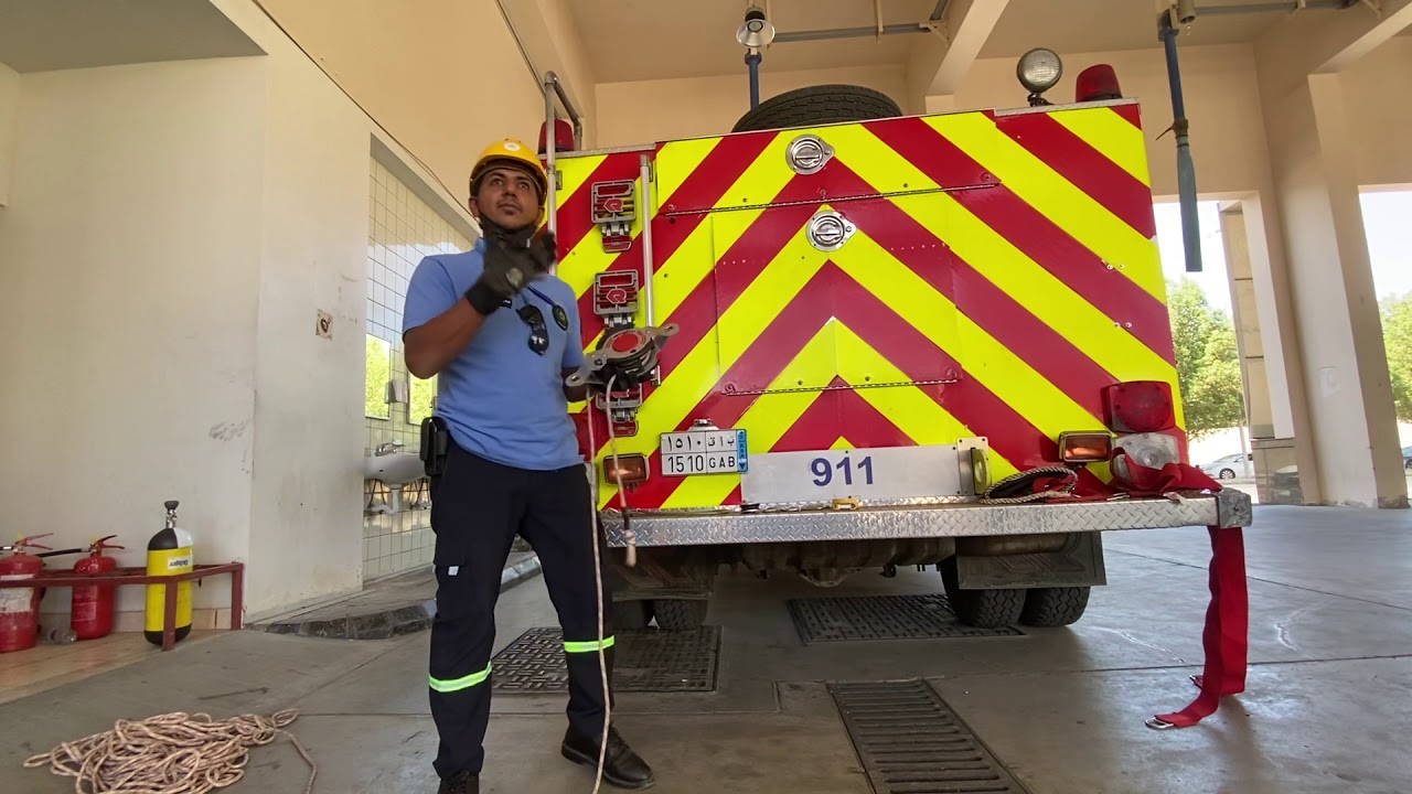 خطوات تركيب جهاز الانزال في الدفاع المدني