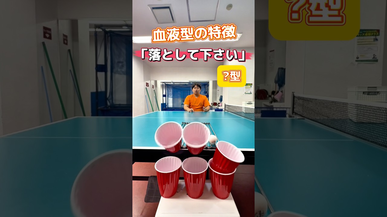 【血液型の特徴】落として下さい#shorts