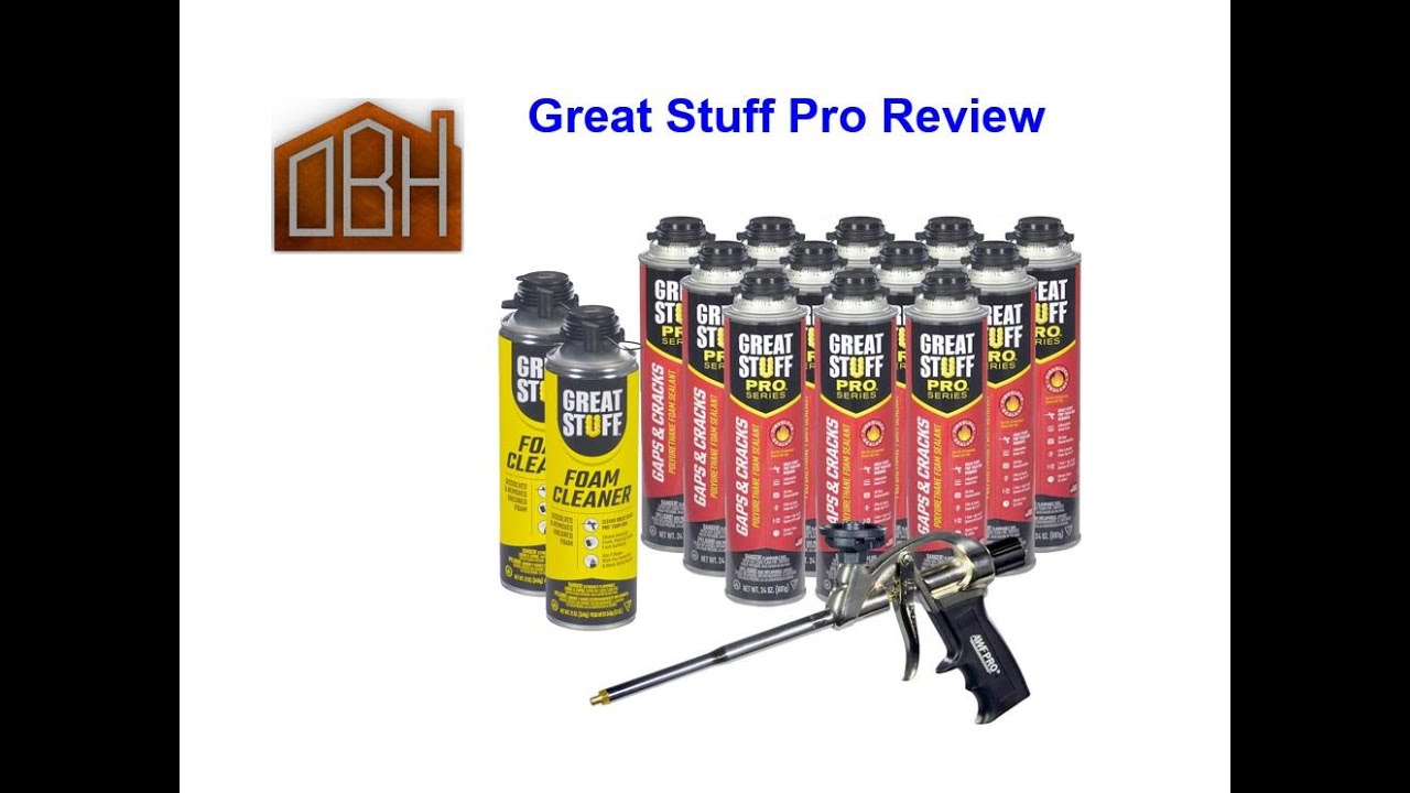 Great Stuff Pro review YouTube