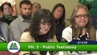 5.13.26 Multnomah County Public Hearing #2