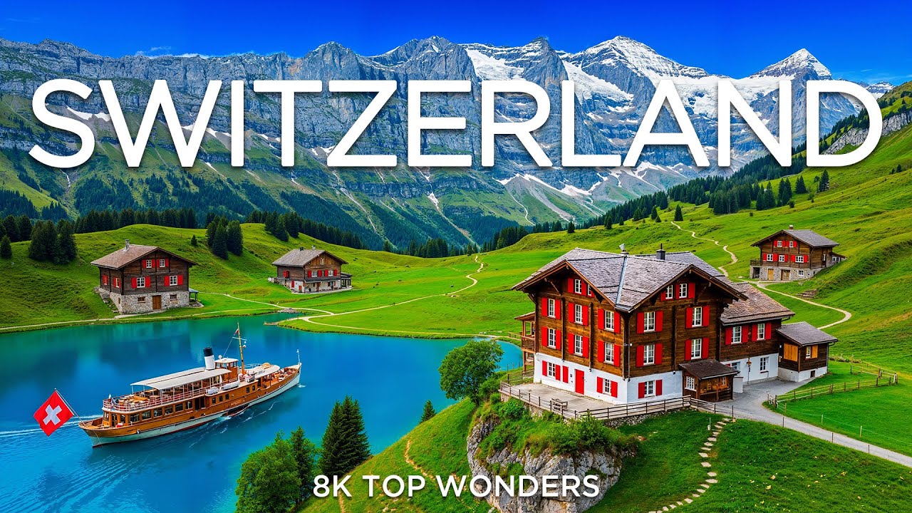 Чудеса Гриндельвальда | Лучшие места для посещения в 2026 году | Видео о путешествиях в формате 4K