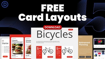 9 Card Layouts Created With Divi 5’s Nested Rows & Module Groups