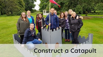 Construct a Catapult - Team Building Activity for Events & Conferences with Events Made Simple
