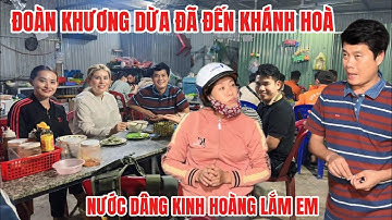 Đoàn Khương Dừa đến Khánh Hoà, bà con chưa hoàng hồn nhớ lúc nước dâng cao nhấn chìm mọi thứ  