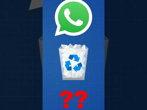 SVUOTARE CESTINO NASCOSTO DI #whatsapp
