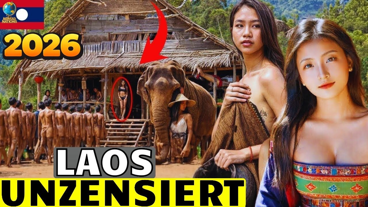 Leben in Laos: Ein günstiges Land zum Leben mit schönen Frauen und seltsamen Dingen | Dokumentation