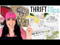 🌿 5 EASY Thrift Flips That Will For Sure Impress!