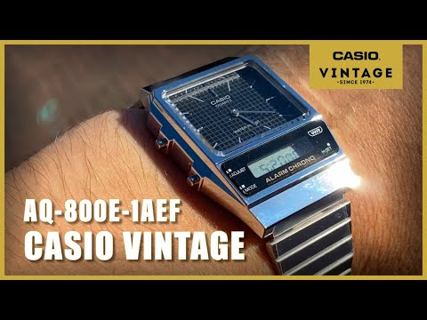 Unboxing Vintage AQ-800E-1AEF The New YouTube - Casio