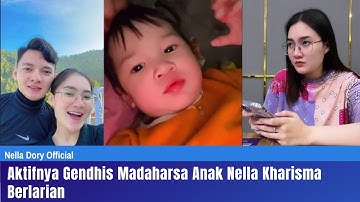 Aktifnya Gendhis Madaharsa Anak Nella Kharisma Berlarian