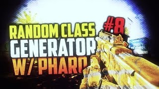Black Ops 3 - I WAS SO CLOSE! PHARO RANDOM CLASS! RANDOM CLASS GENERATOR! #8