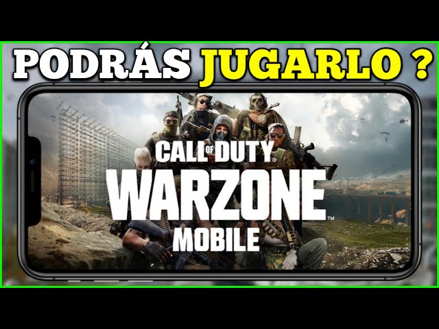 WARZONE MOBILE Nuevos REQUISITOS MINIMOS !! para GAMA BAJA DISPOSITIVOS  COMPATIBLES ANDROID / iOS 