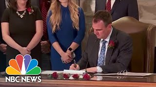 Oklahoma Gov. Stitt Signs Nation's Strictest Abortion Ban Into Law