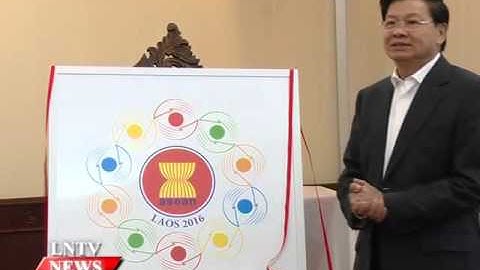Lao NEWS on LNTV: Laos officially launches the logo, theme & website.9/11/2015