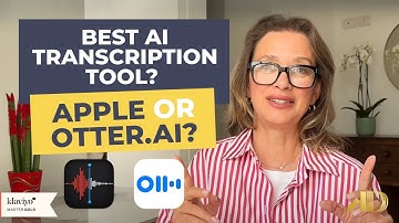 Is Apple Voice Memo Good Enough Or Should You Use Otter AI