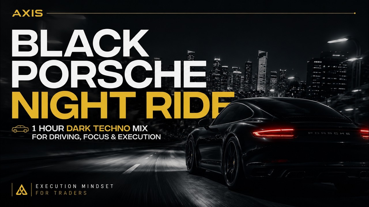 Porsche Night Ride Black Porsche Night Ride 🚘 | 1 Hour Dark Techno Mix for Driving, Focus ...