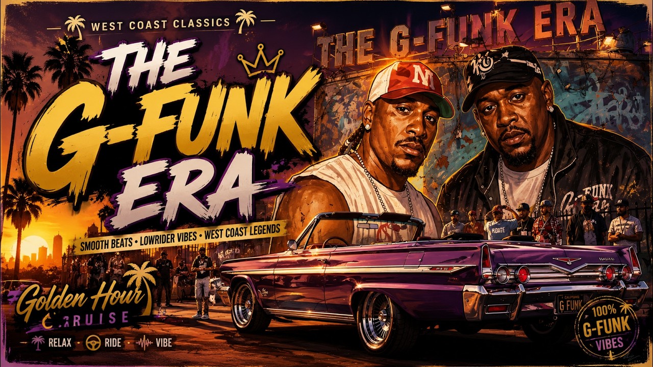 🌴 THE G-FUNK ERA 🚘 | Golden Hour Cruise 🌅 | Smooth West Coast