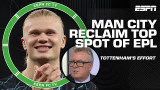 Did Tottenham WANT Man City to win?  + Updated EPL odds | ESPN FC