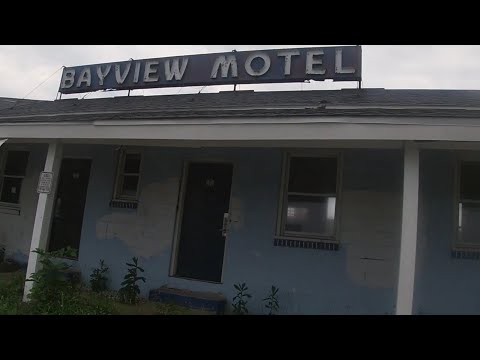 THE BAYVIEW MOTEL - ABANDONED ATLANTIC CITY MOTEL, NEW JERSEY - ABSECON -