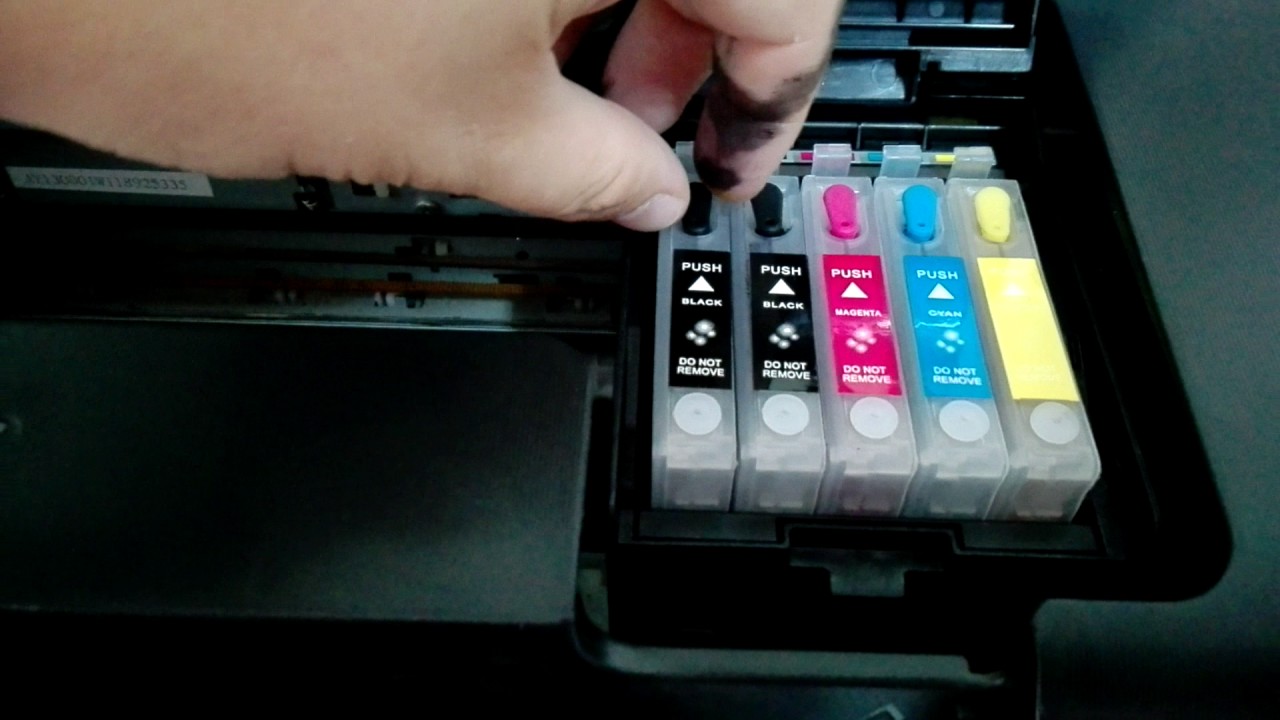 No reconoce cartucho epson t33 - YouTube