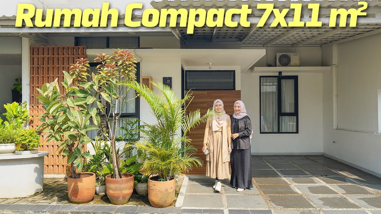 Rumah Kecil 77m2 Tapi Fungsional! Inspirahoms: DAJ House