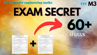 M3 study secret  | M3 vtu exam tips | how to score more marks in vtu m3 | 21MAT31 screenshot 2