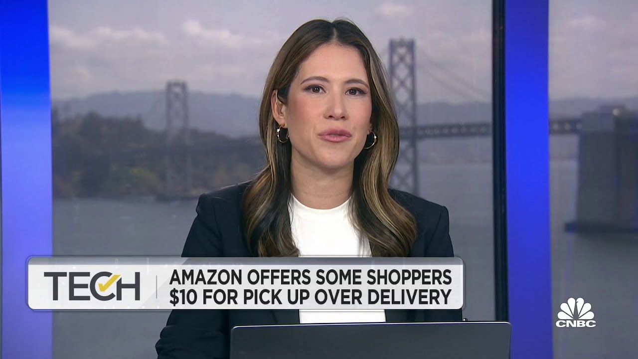 Read more about the article Amazon is incentivising customers to pick up their orders with a $10 offer – CNBC Television