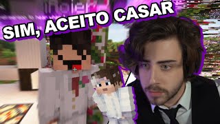 O CASAMENTO COMPLETO DO CELLBIT!! (MINECRAFT - QSMP)