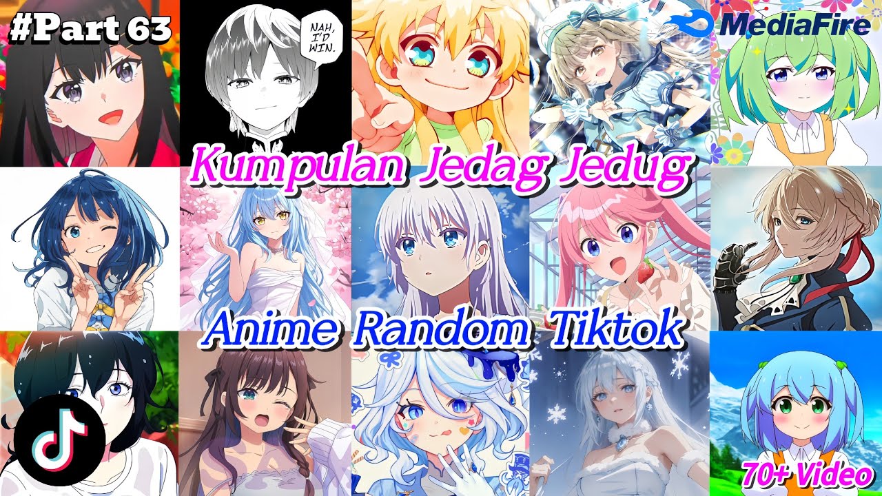 Kumpulan Jedag Jedug Anime Random Tiktok Terkeren 2025 Cocok Buat Story 🎭✨