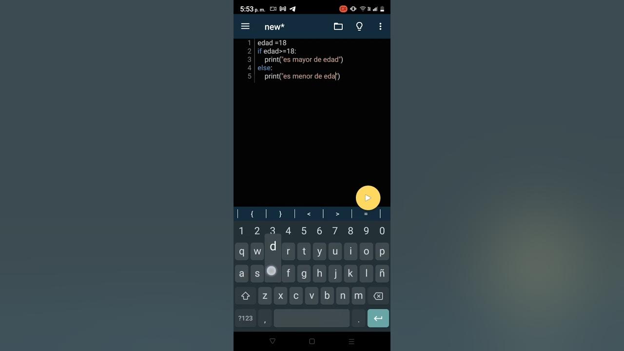 Condicional if en python youtube