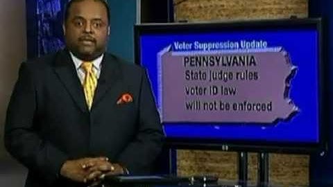 Pennsylvania Voter I.D. Law Halted; GOP Voter Registration Fraud Caught On Tape