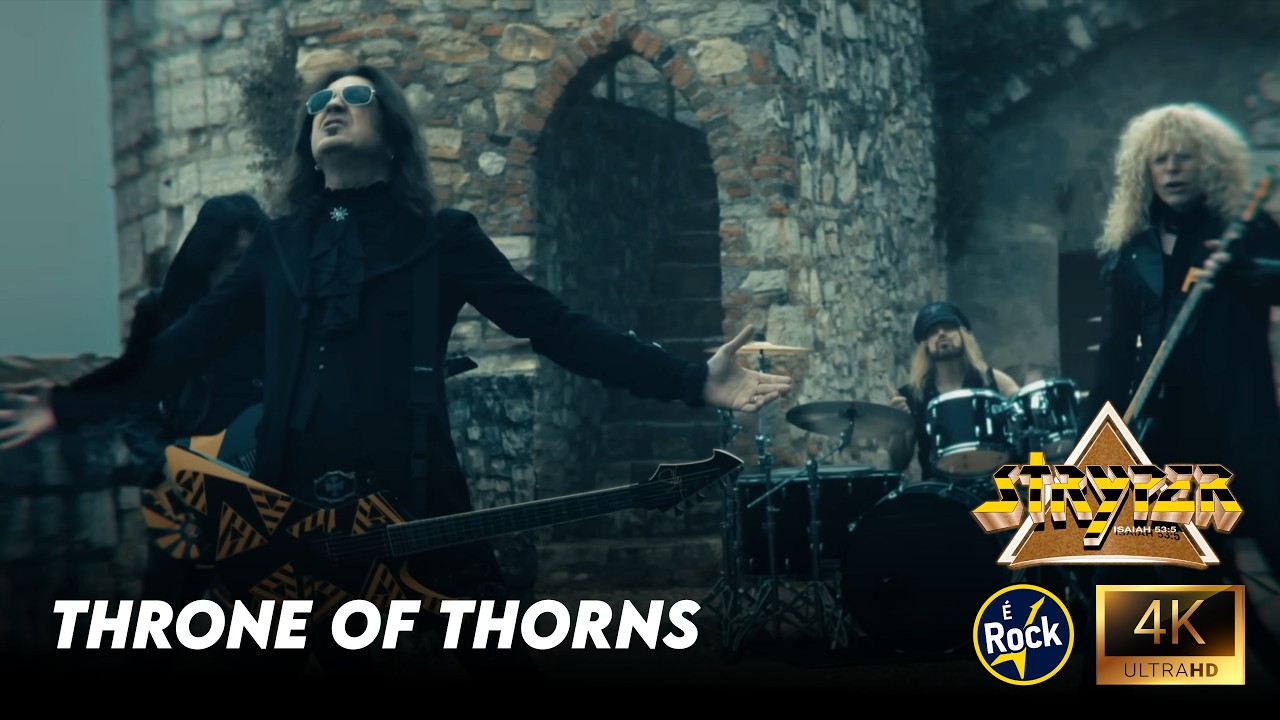 Vídeo novo - A Nova do STRYPER: "Throne Of Thorns" (Clipe Oficial Legendado)