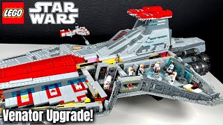 XXL LEGO Venator Upgrade: Innenraum, Figuren, Microbuilds & Details! | Star Wars MOC