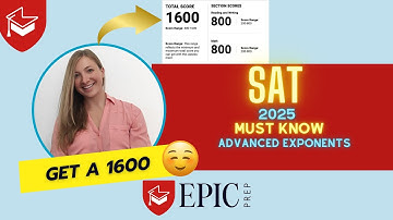 Must-Know Exponents for the August 2025 Digital SAT® | SAT Math Strategies & Tricks