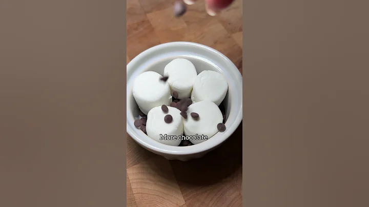 5 minute s’mores dip #shorts #airfryer