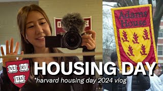 HAVARD HOUSING DAY VLOG (2024 first-year student vlog 🏠🎓)