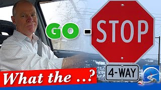 Right of Way Rules at 4 Way Stop