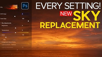 EVERY Setting Explained! Advanced Photoshop Sky Replacement