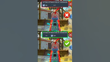 ✅Best Hitting Optimization Crosshair setting in CODM br🔥💯 Codmobile Tips and Tricks #shorts #codmbr