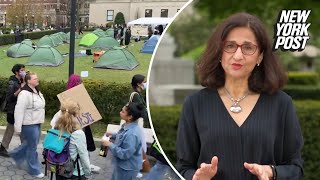 Columbia prez Shafik pens op-ed amid campus chaos, urges ‘soul searching’