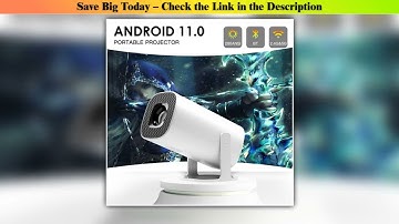 Hot Picks P30 Smart Mini Projector Android 11 WiFi6 Support 4K 1080P BT50 Projector 1280720P Home