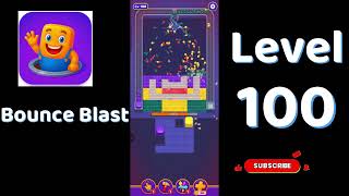 Bounce Blast Level 100 Walkthrough 🎮💥 | Tricky Ball Puzzle Solution | Go Answer