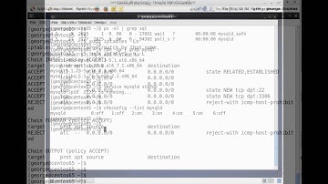 MySQL in Virtualbox