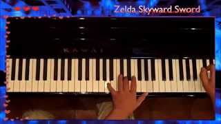 Romance In The Air Piano | Zelda Skyward Sword HD chords