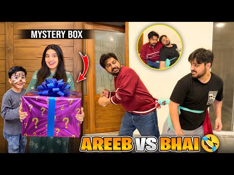 SPECIAL MYSTERY BOX KI UNBOXING 🎁😍 | Areeb & Bhai Ka Most Funny Challenge 😂 | End Py Larai Hogai 🤣