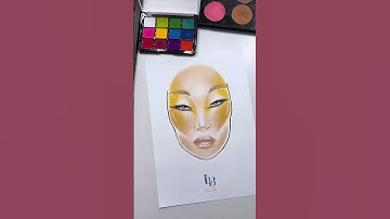 Facechart Step by Step - Art Therapy for Makeup Artists